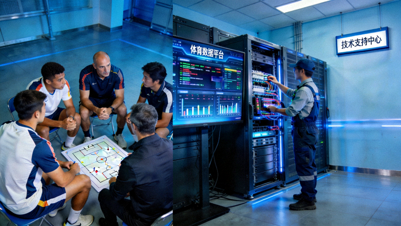足球比赛实时数据统计界面展示 - 动态图表与比分更新